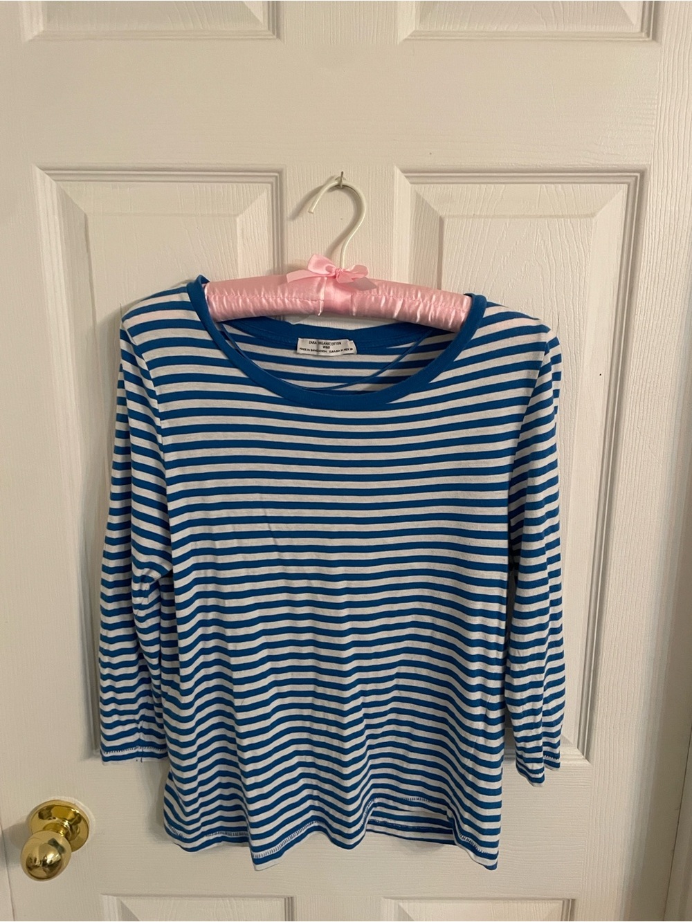 💙ZARA Striped Top Size M - Picture 3 of 6